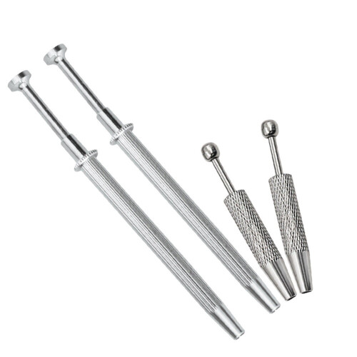 Tweezer Set for Gem and Bead Handling 4 Pieces