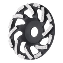 5 Inch Concrete Grinding Wheels for Epoxy Coating Removal 7/8 Inch Arbor with Diamond Segments