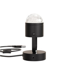 Plug-in Dynamic Ocean Wave Table Lamp Water Ripple Night Light Projector for Room Party, Color Changing Ambient Lamp