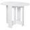 Space-saving Drop Leaf Table, Folding Dining Table for Small Space, Kitchen, Dining Room, White 1