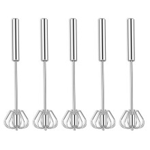 Hand Push Whisk Stainless Steel 1 Piece