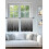 Sheer Curtains Black Wave Gradient on White 52x54 Inch 4