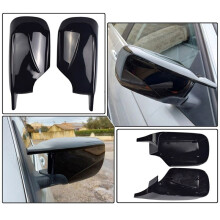Rearview Mirror Cover Side Door Wing Mirror Caps for  E46 1998-2005 Exterior Mirror Housing