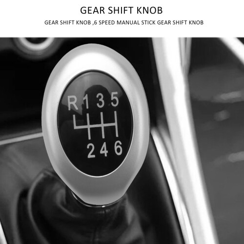 6 Speed Manual Stick Gear Shift Knob For  E90 E91 E92 X1 X3
