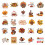 Thanksgiving Stickers Fall Decor 50 Pcs 3