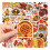 Thanksgiving Stickers Fall Decor 50 Pcs 5