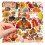 Thanksgiving Stickers Fall Decor 50 Pcs 8