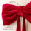 Christmas Satin Bow Red Velvet 5.9 Ft 6