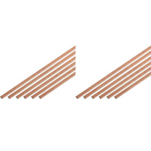 12 Baguettes de Brasage en Cuivre, Baguette de Soudage Basse Température pour Réparation Du Cuivre, Réfrigérateur CVC 25 cm