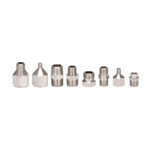 8 Sztuk Elastycznego Adaptera Airbrush Fitting Connector Set do SprężArki i WężA do Aerografu