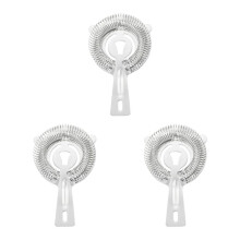 3pcs Cocktail Strainer Set, Fine Mesh Filter for Coffee, Tea, Juice & Cocktails,Wine Filter Colander Bar Appliance