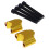 Motorcycle Handlebar Riser Extension Clamp 22mm Gold 5