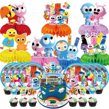 Babyfirst Color Crew Party Plates Fans Honeycomb