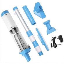 Aspirateur de Piscine Portatif Sans Fil, Nettoyeur de Piscine Adapté Aux Centres de Spa, Baignoires, Sable et Débris, Prise Américaine