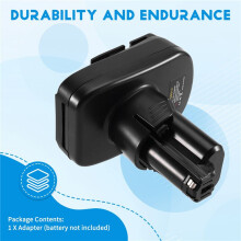 Battery Adapter for C 18V Li-Ion Batteries, Converts to 12V Drill/Cordless Power Tools
