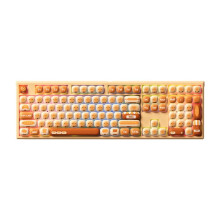 MG108B Draadloos Mechanisch Toetsenbord MOG Profiel RGB 108 Toetsen Full Size Hot Swap USB / 2.4G / BT 5.0