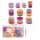 Hair Ties Set Candy Colors 100 Pcs 3