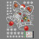 Christmas Window Stickers Bell Snowflake Pattern 3 PCS 1
