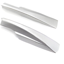 Juego de 4 Tapas Protectoras para Rieles de Techo de Coche, Color Plateado, para  RAV4 XA30 (2006-2012)