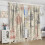 Seahorse Nautical Curtain Set Yellow Polyester 2 Panels 4