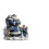 Blue Santa Acrylic Desktop Ornament with Belt Base 2