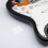 Electric Guitar Input Jack Plate White ABS Plastic 1 Set 8