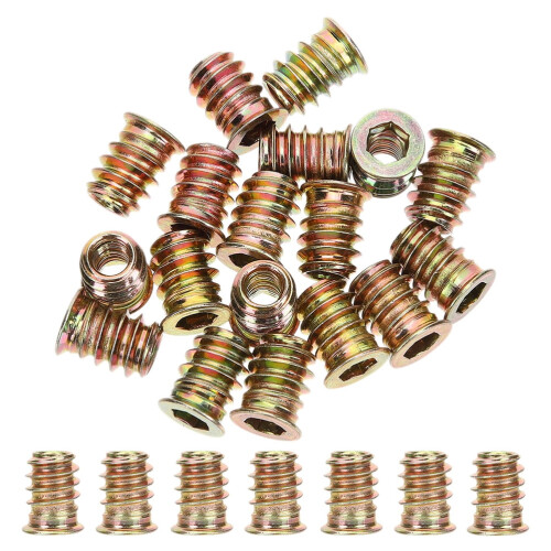 Embedded Nut Assortment for Woodworking 40 pcs