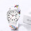 Braided Elastic Strap Watch Analog Quartz Arabic Dial 7