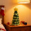 Ceramic Christmas Tree Ornament Green 20cm 1
