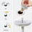 Stainless Steel Basin Pop-up Drain Filter 2 Pcs 5
