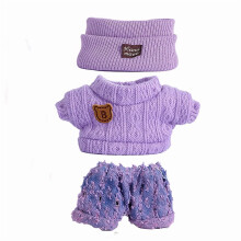 Luxury Doll Clothes Set for 17cm Dolls 3-Piece