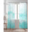 Aqua Mountain Gradient Sheer Curtains 52x108 in 2 Panels 2