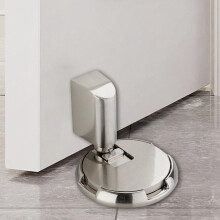 Heavy Duty Windproof Door Stopper Zinc Alloy Floor Mount