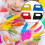 12 Pack Plastic Paint Scraper Plaster Texture Tools Kit Paint Scraper Tool, DIY Art Supplies for Graffiti, Painting 4