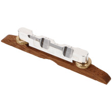 Banjo Bridge Adjustable Saddle for Mandolin Metal Wood