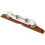 Banjo Bridge Adjustable Saddle for Mandolin Metal Wood 1