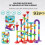 Marble Run Set with 30 Glass Marbles 93 Pieces 4