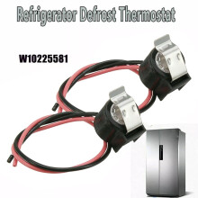 Refrigerator Bimetal Defrost Thermostat 2 Pack