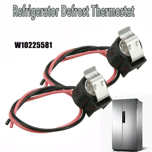 Refrigerator Bimetal Defrost Thermostat 2 Pack