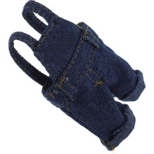 12 cm Stuffed Animal Dress-Up with Overalls Soft Easy-Clean
