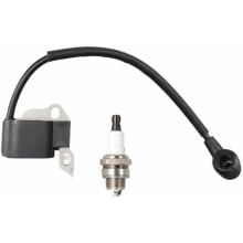 Ignition Coil with Spark Plug for Ryobi RY38BP Blower