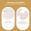 Angel Wings Christmas Tree Pendant White 3 pcs 4
