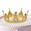 Alloy Crown Cake Topper Golden Mini Crown Decoration 7