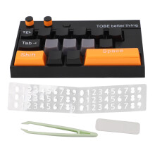 Mechanical Keyboard Ornament with Luminous Display and