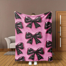 HELLOYOUNG Fleece Blanket Ultra-Soft Plush 200-250gsm Pink