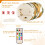 Flameless LED Candles with Remote Control Set of 2 4