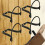 6PCS Cowboy Hat Rack Multi-Function Storage Display Stand Cowboy Hat Holder Hat Hanger Wall Mount Hat Hooks 5