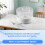 220V 1-Layer 8CM Small 3D Printing Consumable Dryer Dormitory Heating and Moisture-Proof Box EU Plug 6