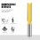 Keyhole Router Bits Set, Shank Router Bits, Router Bit Set Blade Diameter 2x55mm 6