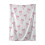 Pink Bow Flannel Throw Blanket 27x39 inches 1